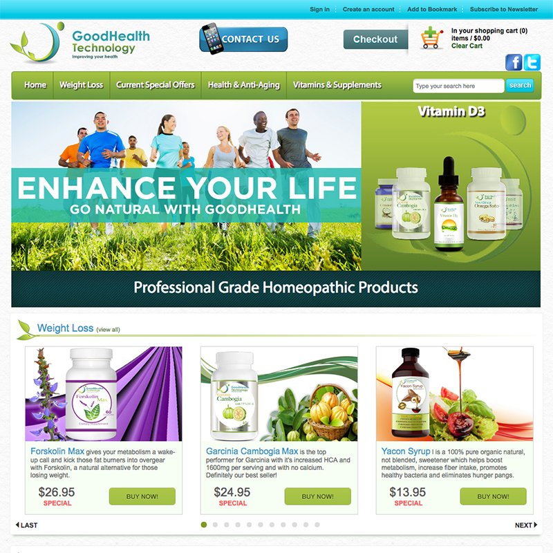 Good Health Technology Website